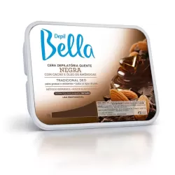 Cera em Barra Negra Depil Bella 500g
