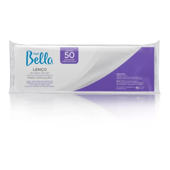 Lenço TNT Depilatório Depil Bella 50 Folhas Lenço TNT Depilatório Depil Bella 50 Folhas