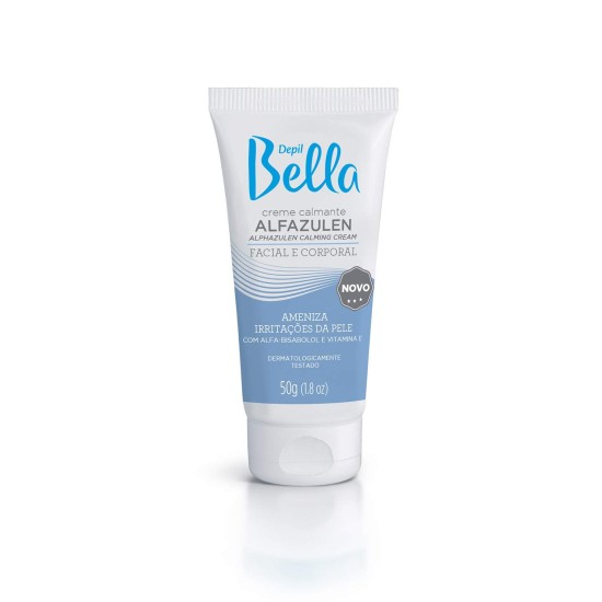Creme Calmante Alfazulen Depil Bella 50g Creme Calmante Alfazulen Depil Bella 50g