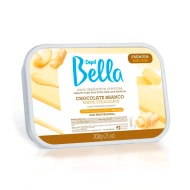 Cera em Barra Cremosa Chocolate Branco Depil Bella 200g