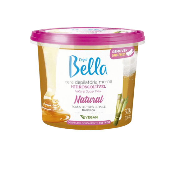 Cera Hidrossolúvel Natural Depil Bella 300g Cera Hidrossolúvel Natural Depil Bella 300g