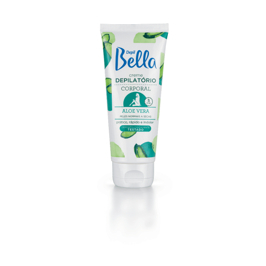 Creme Depilatório Corporal Depil Bella Aloe Vera 100g Creme Depilatório Corporal Depil Bella Aloe Vera 100g