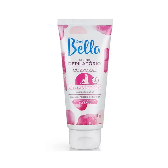 Creme Depilatório Corporal Depil Bella Pétalas 100g Creme Depilatório Corporal Depil Bella Pétalas 100g