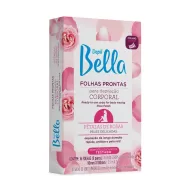 Folhas Prontas Corporal Pétalas de Rosas Depil Bella - 16 folhas