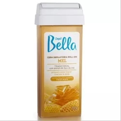 Cera Depilatória Roll-On Mel Depil Bella 100g Cera Depilatória Roll-On Mel Depil Bella 100g