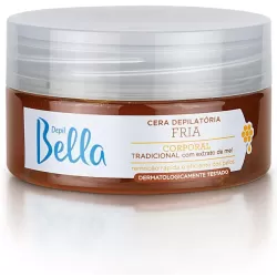 Cera Depilatória Fria Depil Bella Pote 200g Cera Depilatória Fria Depil Bella Pote 200g