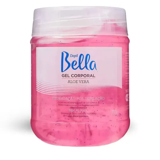 Gel Corporal Depil Bella Aloe Vera Deo 700g Gel Corporal Depil Bella Aloe Vera Deo 700g
